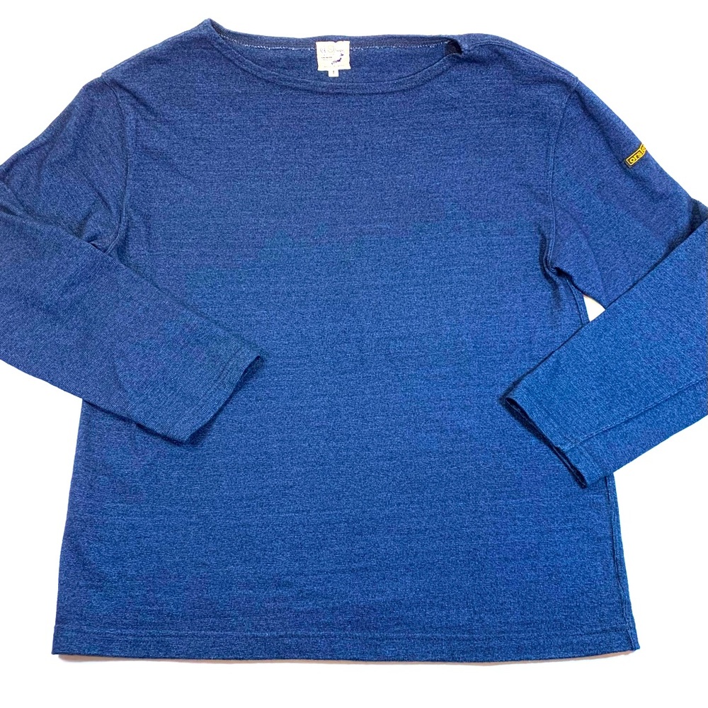 ORSLOW Indigo Boat Neck Pullover Indigo Size 1